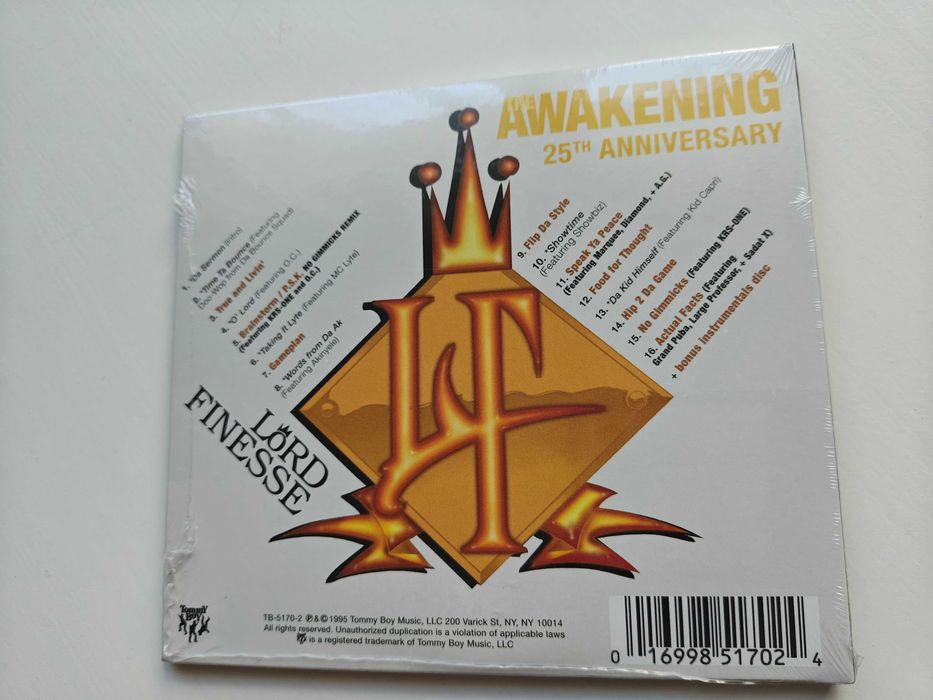 Lord Finesse - The Awakening - 25th Anniversary CD Edition