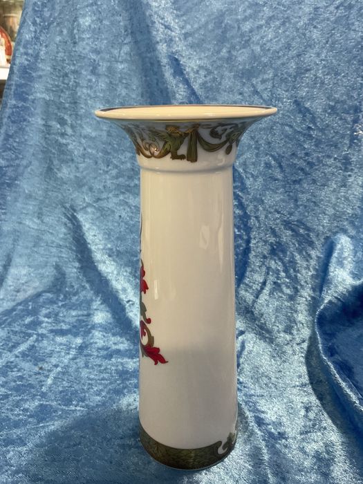 Vaso canudo armoriado Infante D Henrique pintura a ouro