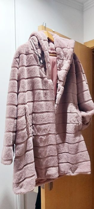 Casaco c/capuz "Rosa"