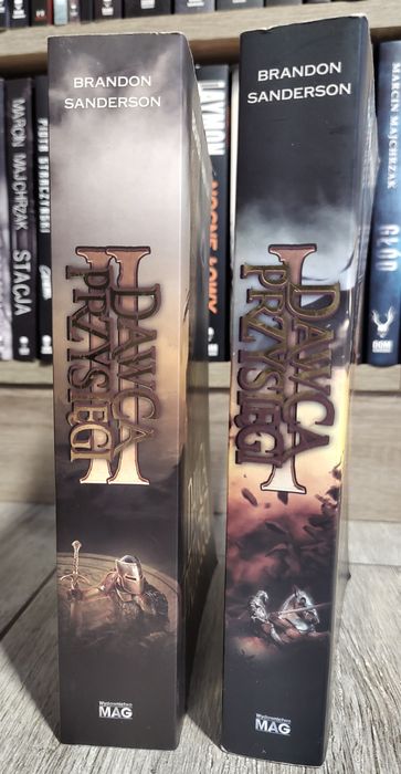 Brandon Sanderson "Dawca przysięgi" tom 1 i 2
