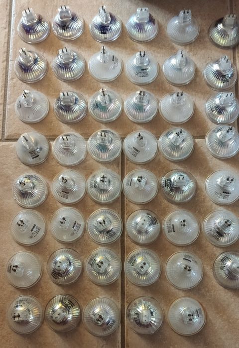 Lâmpadas Halogéneo GU5.3 MR16