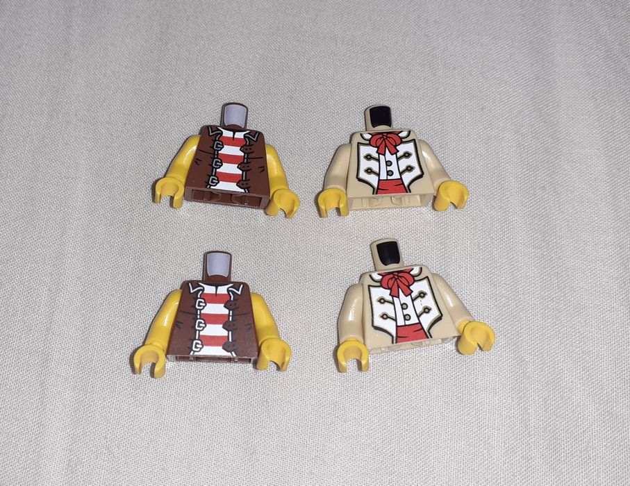 nowe LEGO pirates elementy 21358 pirat idea228 idea237