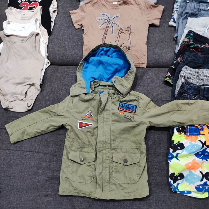 Paka ubranek dla chłopca 86-92