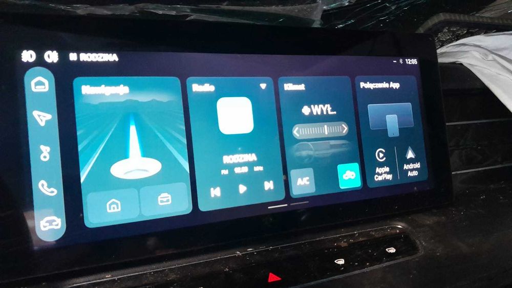 MG HS II 24-25r Wyświetlacz Zegary Ekran Europa Orginał