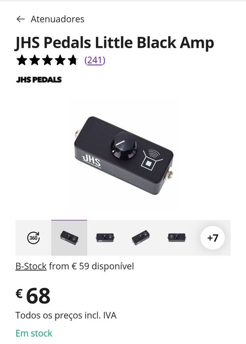 JHS Little Black Amp Pedal