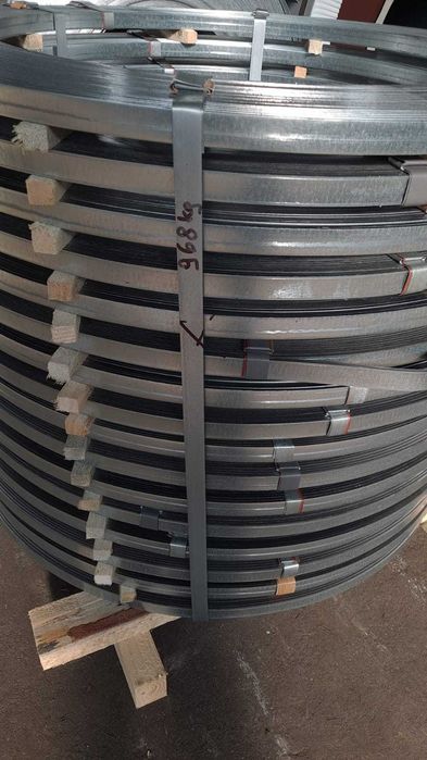 Taśma stalowa ocynkowana bednarka 4x30, 4x25mm uziemienie