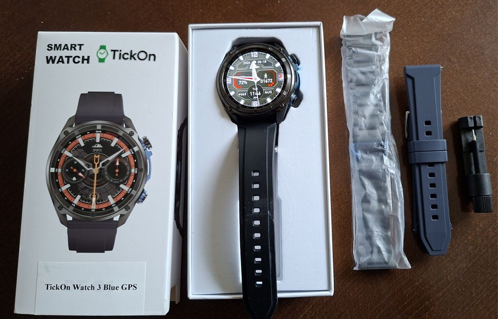 Smartwatch Tickon na gwarancji