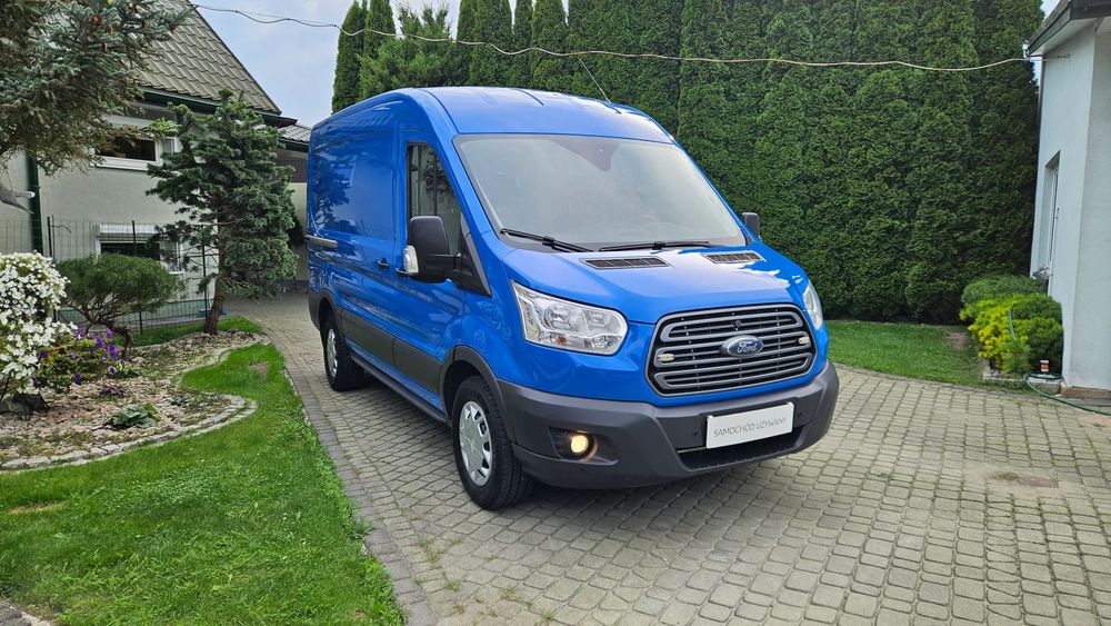 Ford Transit 2,0TDCI L2H2 2019Rok 168t.km. Nawi Kamera Webasto Klima Super Stan  Parktronik I Właściciel 100% Bezwypadkowy