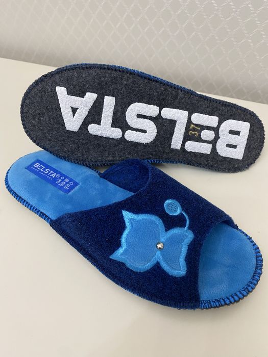 Жіночі повстяні капці Белста,закриті та відкриті пальці.