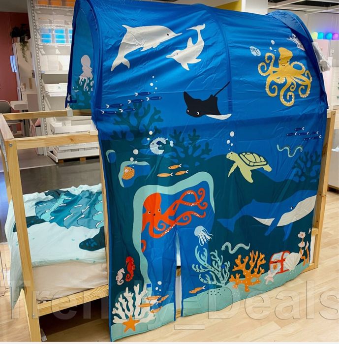 Tenda cama Ikea Kura oceano