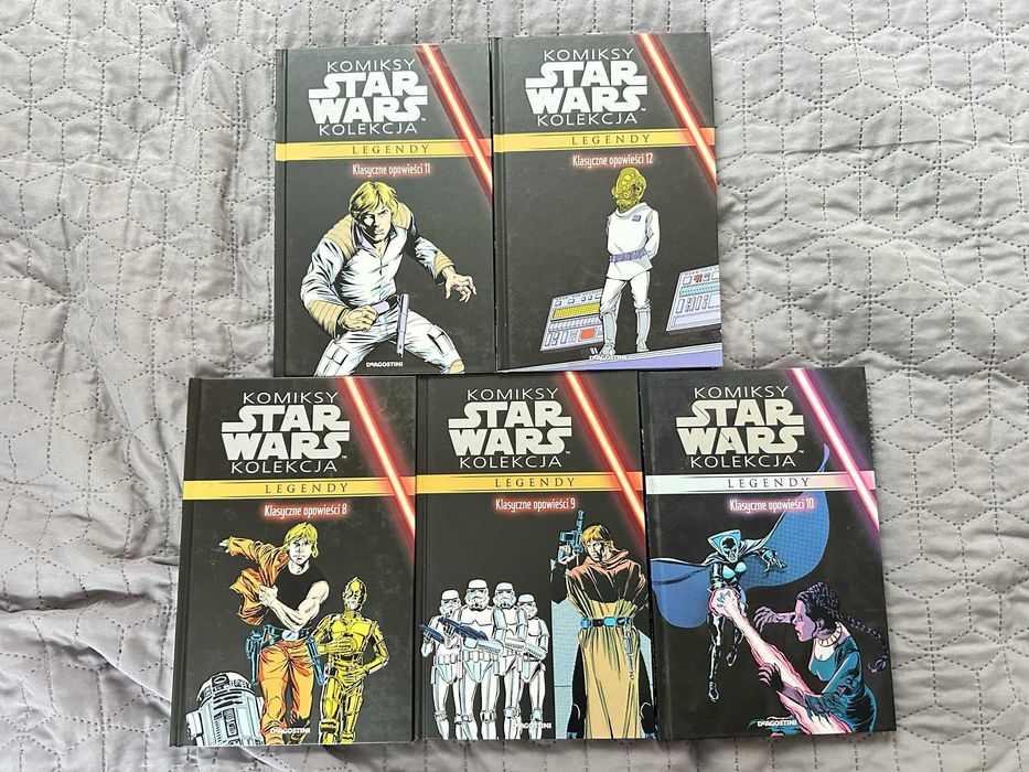 Star Wars Klasyczne opowieści tomy 8-12, deAgostini, darmowa wysyłka