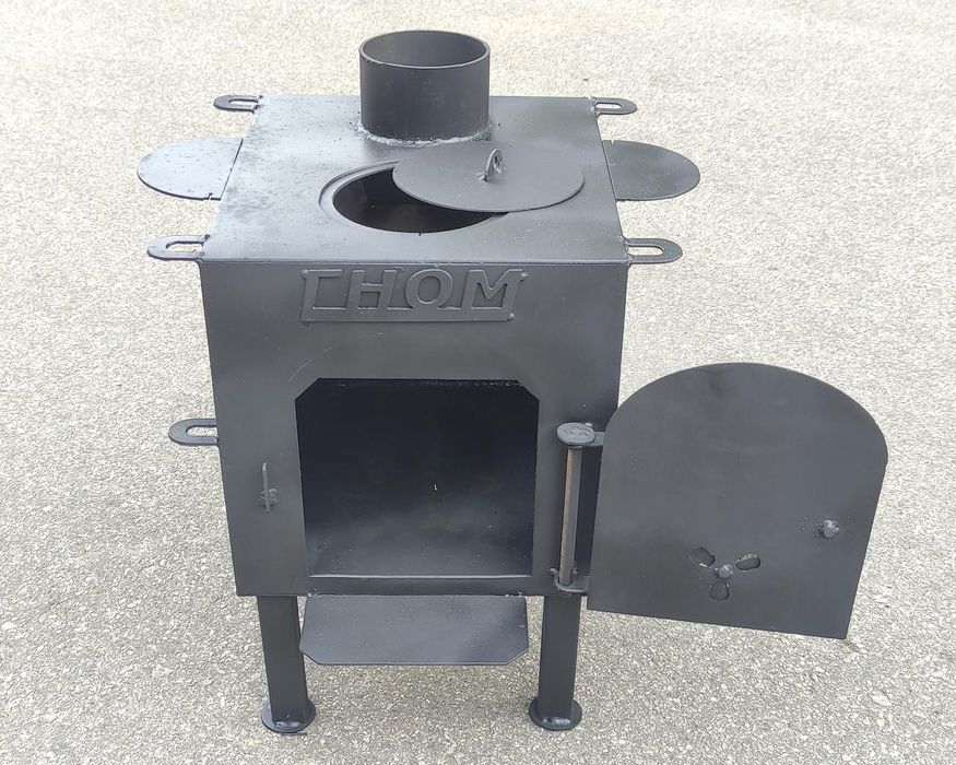 Нова піч буржуйка Гном