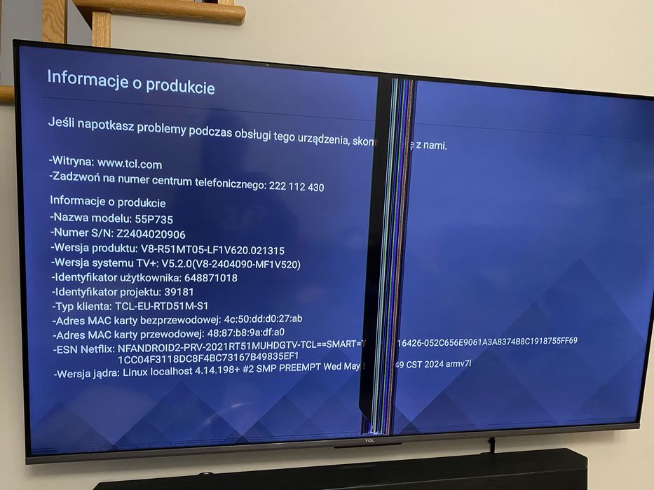 Telewizor TCL 55cali