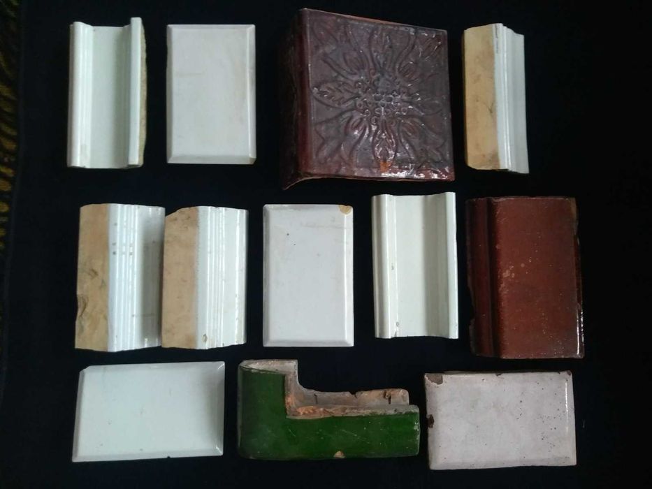 Старинный антикварные царские печные изразцы напольная плитка черепица