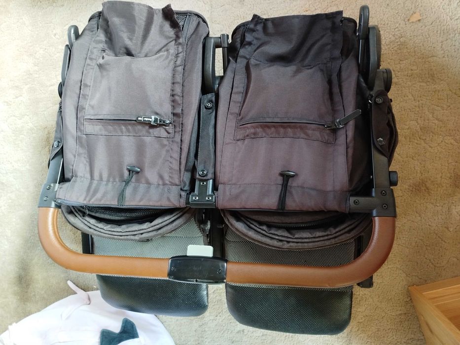 Wózek bliźniaczy spacerówka