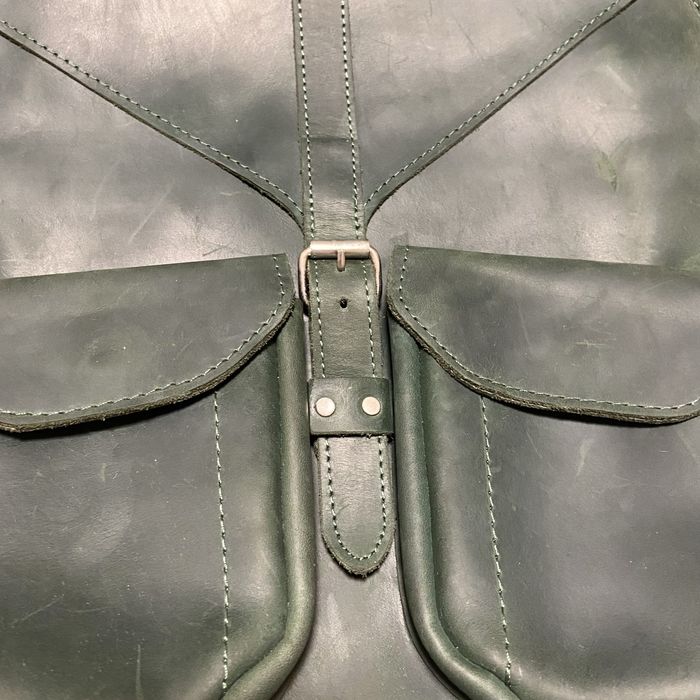 Міський рюкзак Orangelo з натуральної шкіри — ручна робота