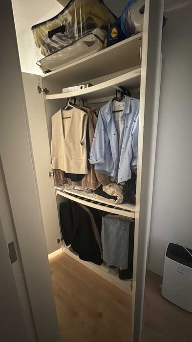 Roupeiro de 2 portas branco