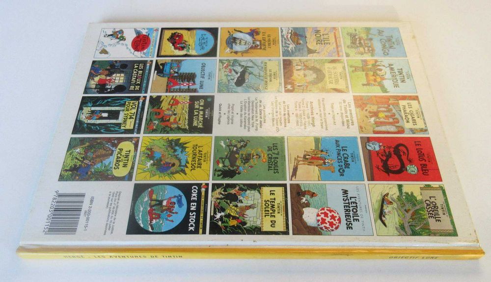 TINTIN (TINTIM) - Objectif Lune (Capa Dura / Casterman)64552190488193122