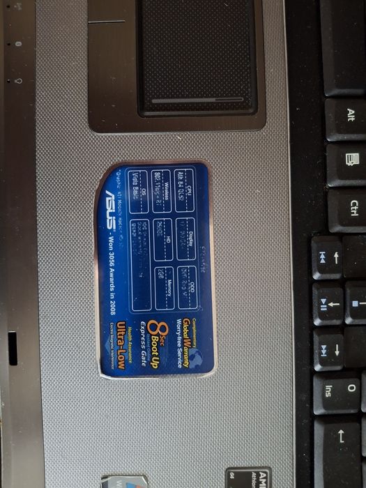 Продам ноутбук Asus F7Z