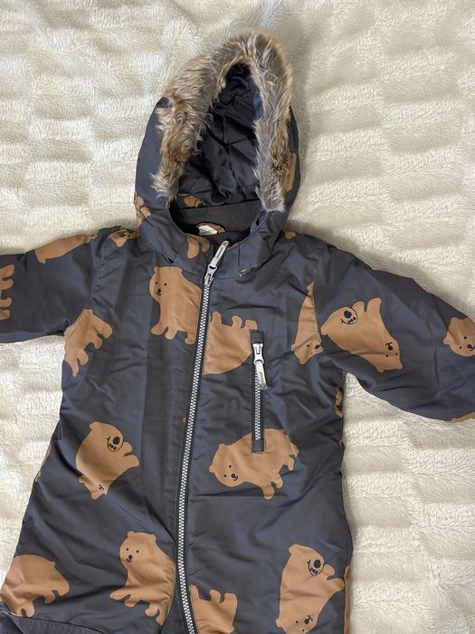 Зимовий дитячий комбінезон hm 9-12м , 80 розмір