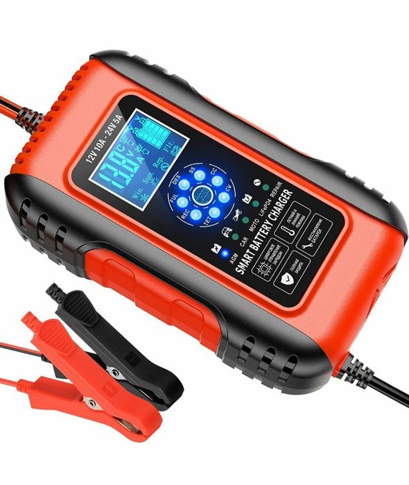Автоматичний  Зарядний пристрій 12v 10A - 24v 5A