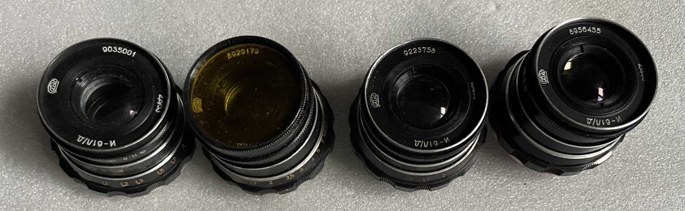 Фотообьєктив Інустар 61, 15 шт