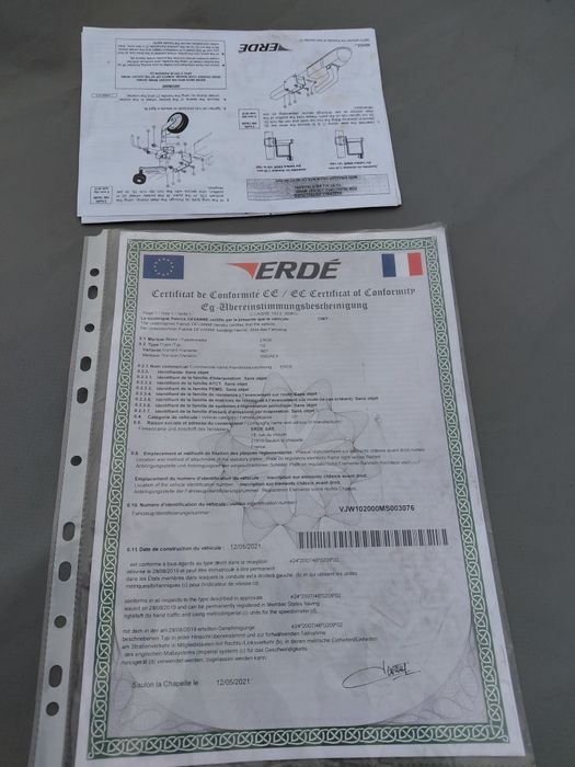 Reboque ERDÉ 102 CLASSIC 300KG