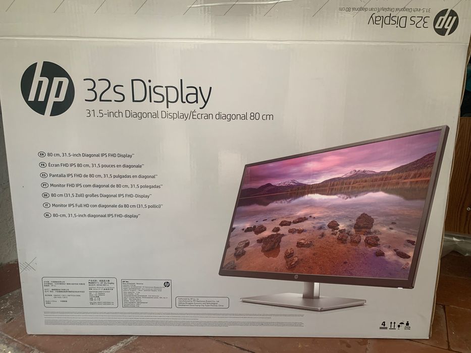 Monitor HP - modelo 32s
