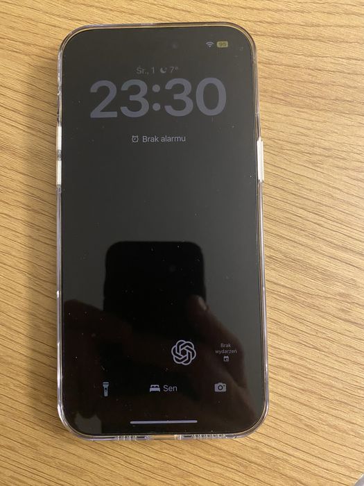 Etui Iphone 14ProMax MagSafe transparentno białe