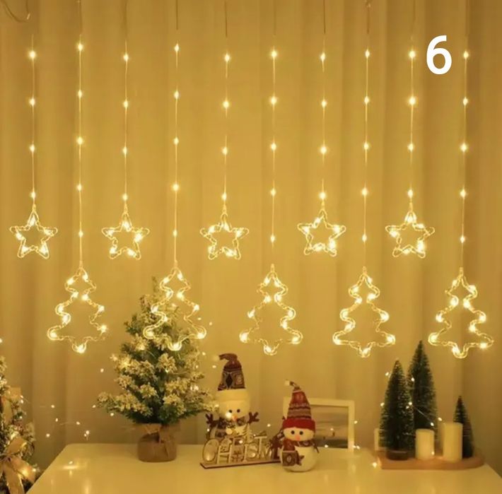 Гірлянди в асортименті від 2м. - 20м