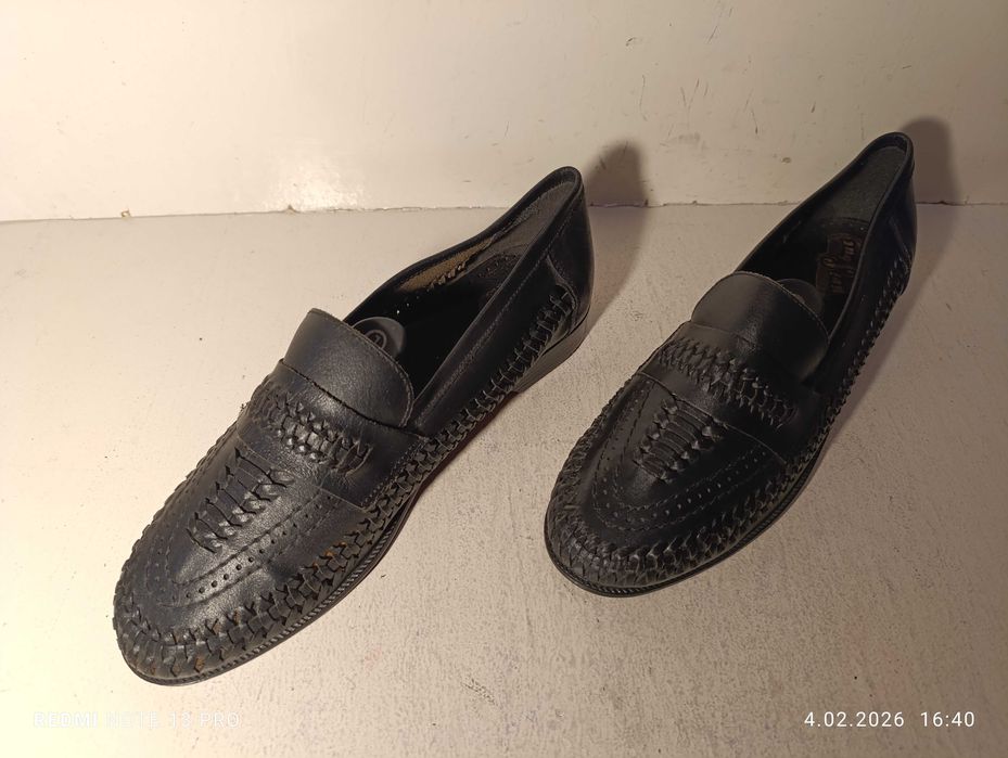 mokasyny skórzane męskie Krisbut