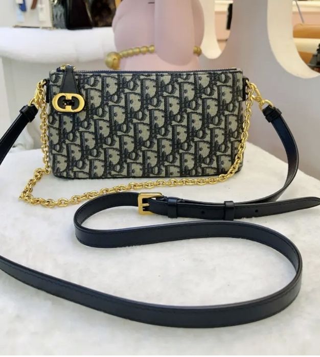Piękna torebka Christian Dior Oblique Mini Bag