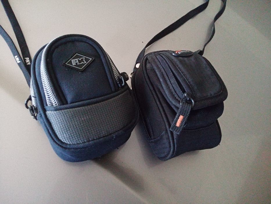Bolsas para cámaras digitais.
