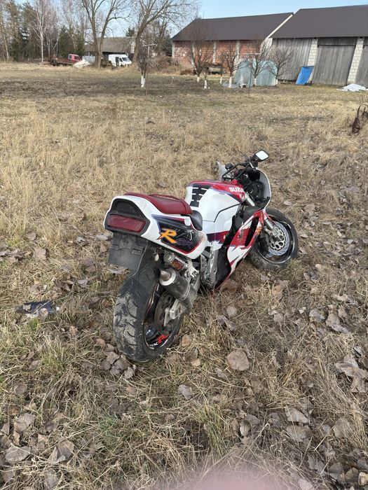 Gsxr 750 po wypadku