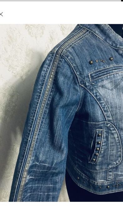 Жіночий джинсовий піджак жакет куртка літня