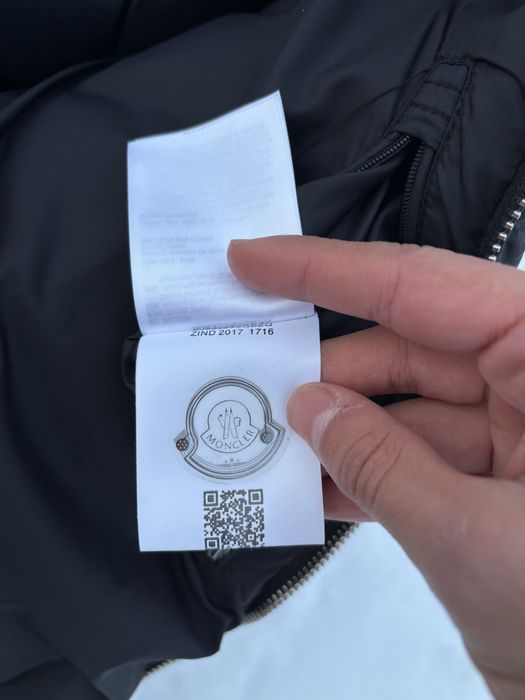 Kurtka moncler navy  M