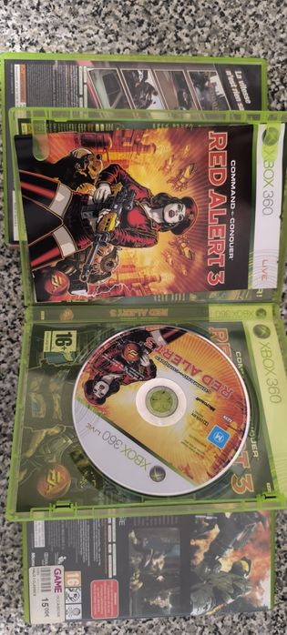 Halo 3/Red alert 3/Project Gotham racing 4 Xbox 360