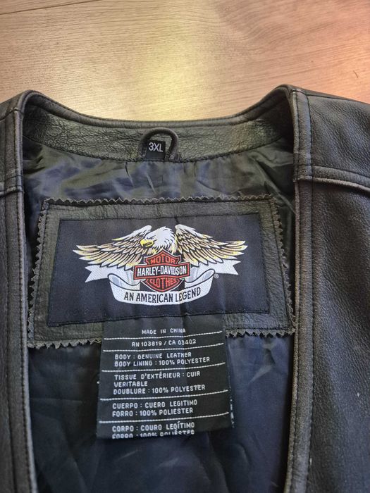 Colete para homem Harley Davidson tamanho 3XL