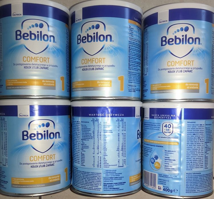 Mleko Bebilon comfort 1 400g*6 puszek razem 2.4kg