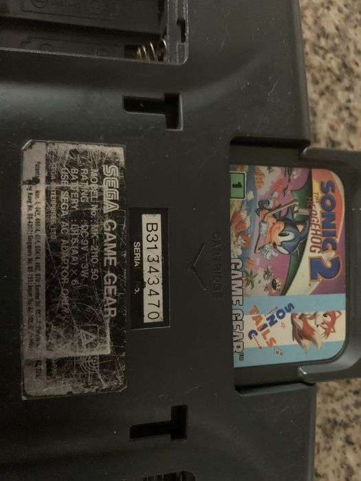 Consola Sega Game Gear + jogo Sonic