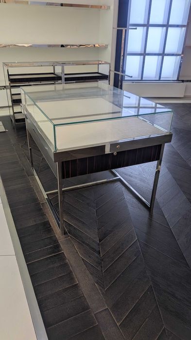 Vitrine / Balcão Expositor Ilha Premium | Loja / Joalharia
