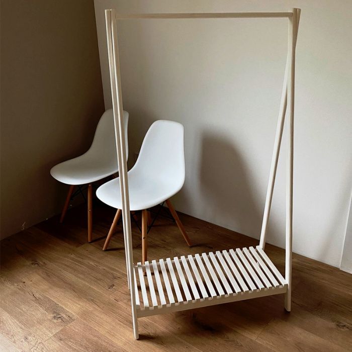 Ручная работа - рейл для одежды (стойка вешалка)