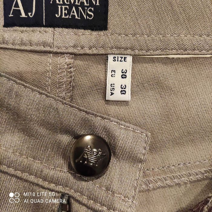 Calças cinzentas nr 38, Armani Jeans