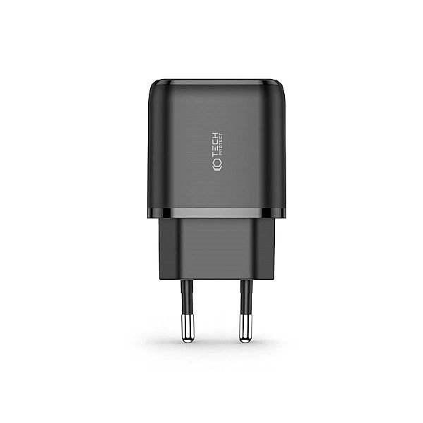 Ładowarka Tech-Protect C20W sieciowa USB-C PD 20W / USB-A QC 3.0 - cza