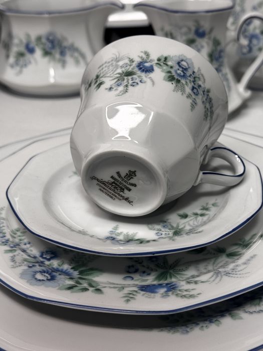 Порцеляновий новий сервіз Winterling, квітковий, білий,столовий сервіз
