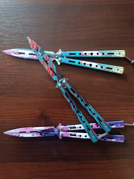 Ніж балісонг  elf / тренувальний ніж метелик / бабочка нож