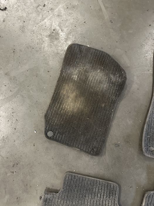 Dywaniki rypsowe ryps czarne mercedes w211