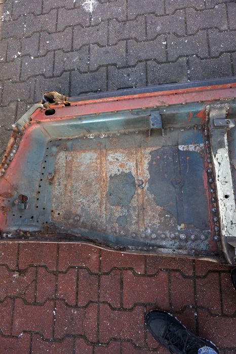 ĆWIARTKA PRÓG SŁUPEK PRAWY 125P MR75  PODŁOGA FIAT 1975-1982