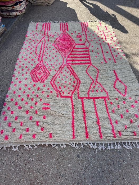 Tapete Azilal Marroquino 300x200 Handmade 100%sheep wool