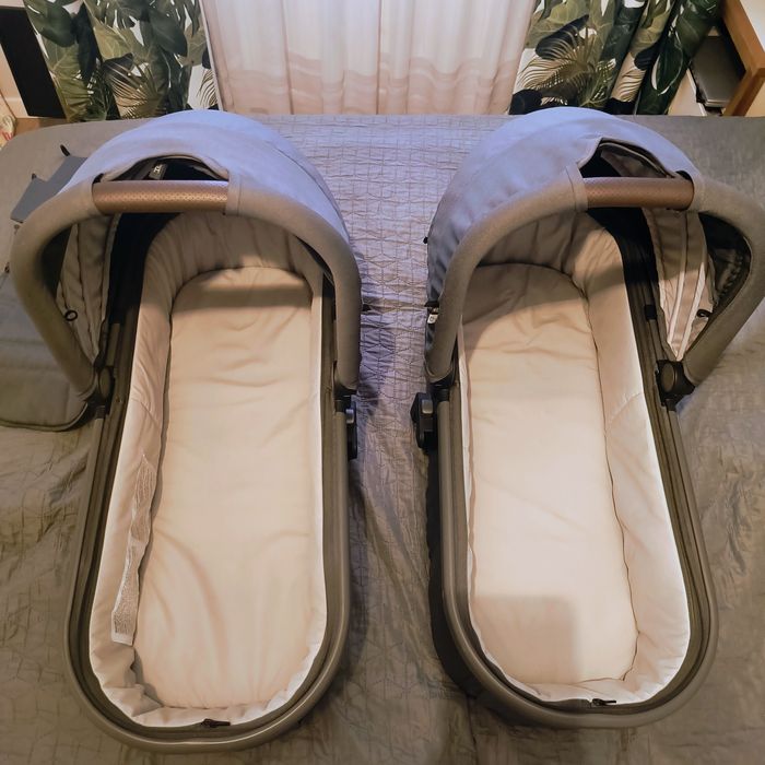 Gondole do wózka Mast M.Twin X blueberry x2